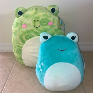 RARE Wendy and Novi Squishmallow Frogs Bundle NWT